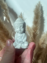 Load image into Gallery viewer, Howlite Buddha Carving
