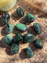 Load image into Gallery viewer, Ruby Zoisite Tumble Stone

