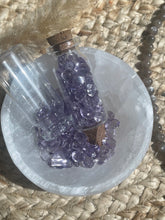 Load image into Gallery viewer, HQ Amethyst Crystal Chip Jar
