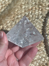 Load image into Gallery viewer, Clear Quartz Pyramid Carving
