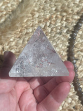 Load image into Gallery viewer, Clear Quartz Pyramid Carving
