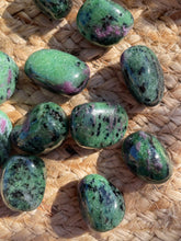 Load image into Gallery viewer, Ruby Zoisite Tumble Stone
