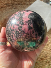 Load image into Gallery viewer, Rhodonite Sphere
