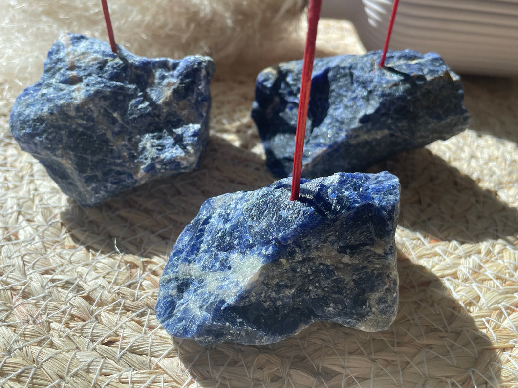 Sodalite Incense Holder