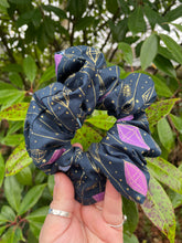 Load image into Gallery viewer, Crystal Themed Hair Scrunchie
