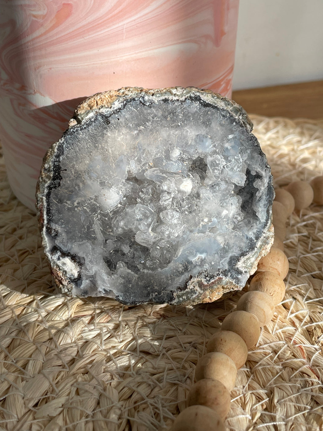 Druzy Agate Geode