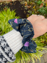 Load image into Gallery viewer, Crystal Themed Hair Scrunchie
