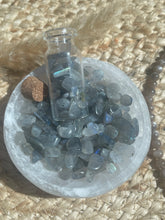 Load image into Gallery viewer, Labradorite Crystal Chip Jar

