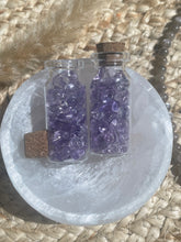Load image into Gallery viewer, HQ Amethyst Crystal Chip Jar

