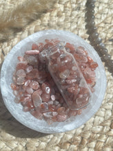 Load image into Gallery viewer, Sunstone Crystal Chip Jar

