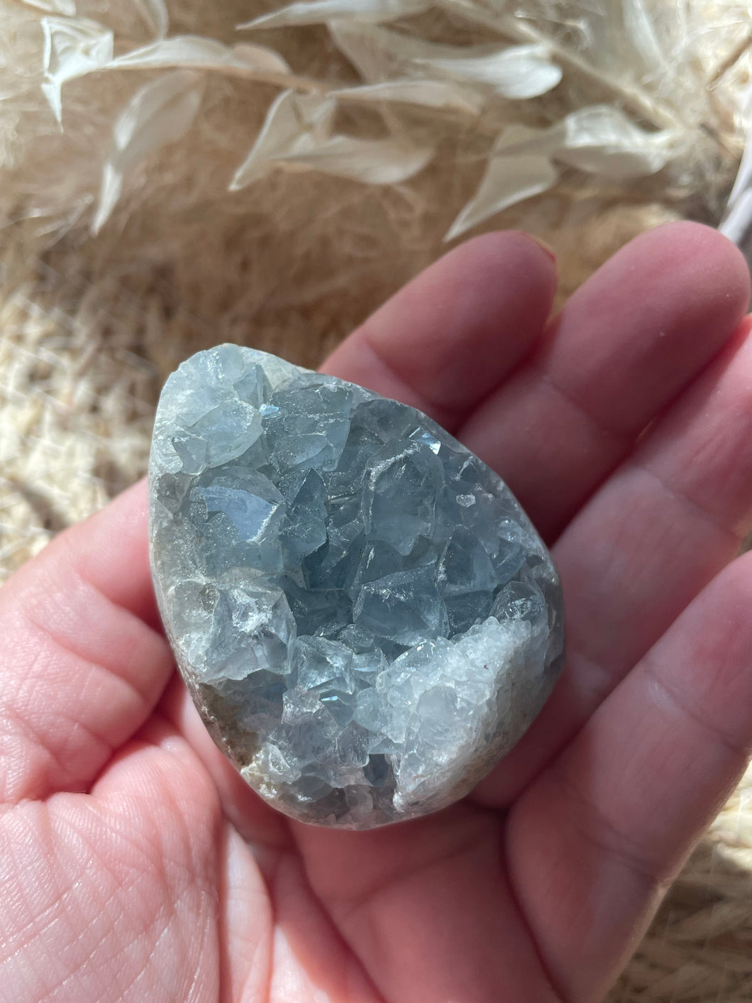 Celestite Egg Cluster