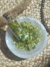 Load image into Gallery viewer, Serpentine Crystal Chip Jar
