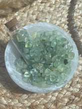 Load image into Gallery viewer, Prehnite Crystal Chip Jar
