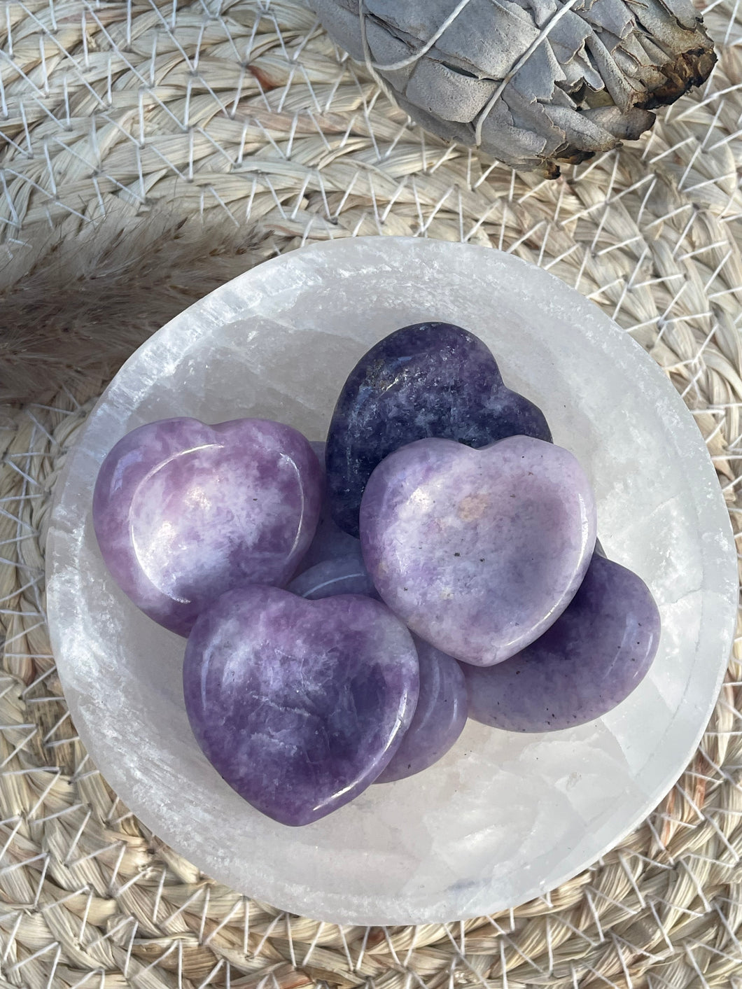 Lepidolite Mini Worry Stone