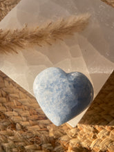 Load image into Gallery viewer, Blue Calcite Heart Carving
