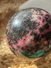 Load image into Gallery viewer, Rhodonite Sphere
