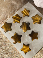 Load image into Gallery viewer, Tigers Eye Star Carving
