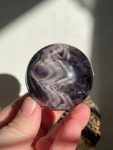 Load image into Gallery viewer, Dream Chevron Amethyst Sphere
