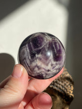 Load image into Gallery viewer, Dream Chevron Amethyst Sphere
