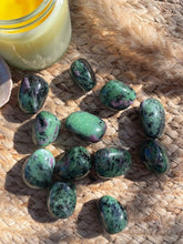 Load image into Gallery viewer, Ruby Zoisite Tumble Stone
