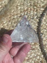Load image into Gallery viewer, Clear Quartz Pyramid Carving
