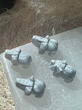Load image into Gallery viewer, Howlite Mini Elephant Carving
