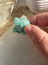 Load image into Gallery viewer, Amazonite Frog Carving
