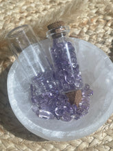Load image into Gallery viewer, HQ Amethyst Crystal Chip Jar
