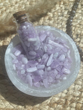 Load image into Gallery viewer, Kunzite Crystal Chip Jar
