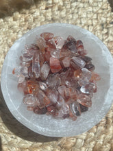 Load image into Gallery viewer, Fire Quartz Crystal Chip Jar

