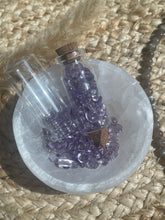 Load image into Gallery viewer, HQ Amethyst Crystal Chip Jar
