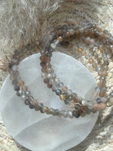 Load image into Gallery viewer, Black Moonstone X Sunstone Faceted Bracelet
