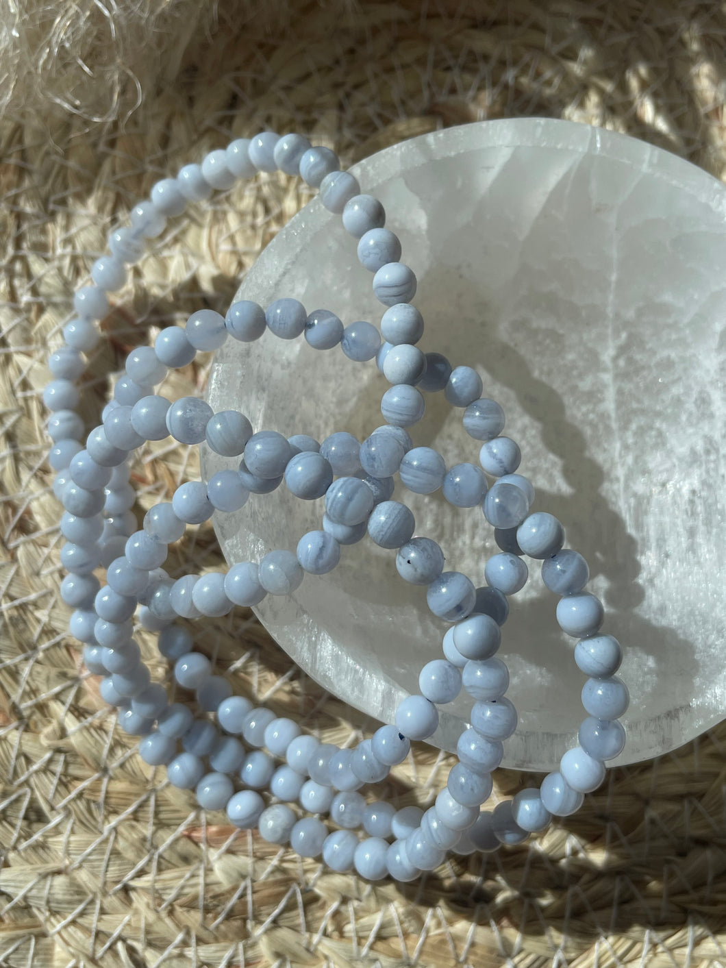 Blue Lace Agate Bracelet