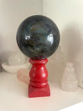 Load image into Gallery viewer, Wooden Sphere Stand
