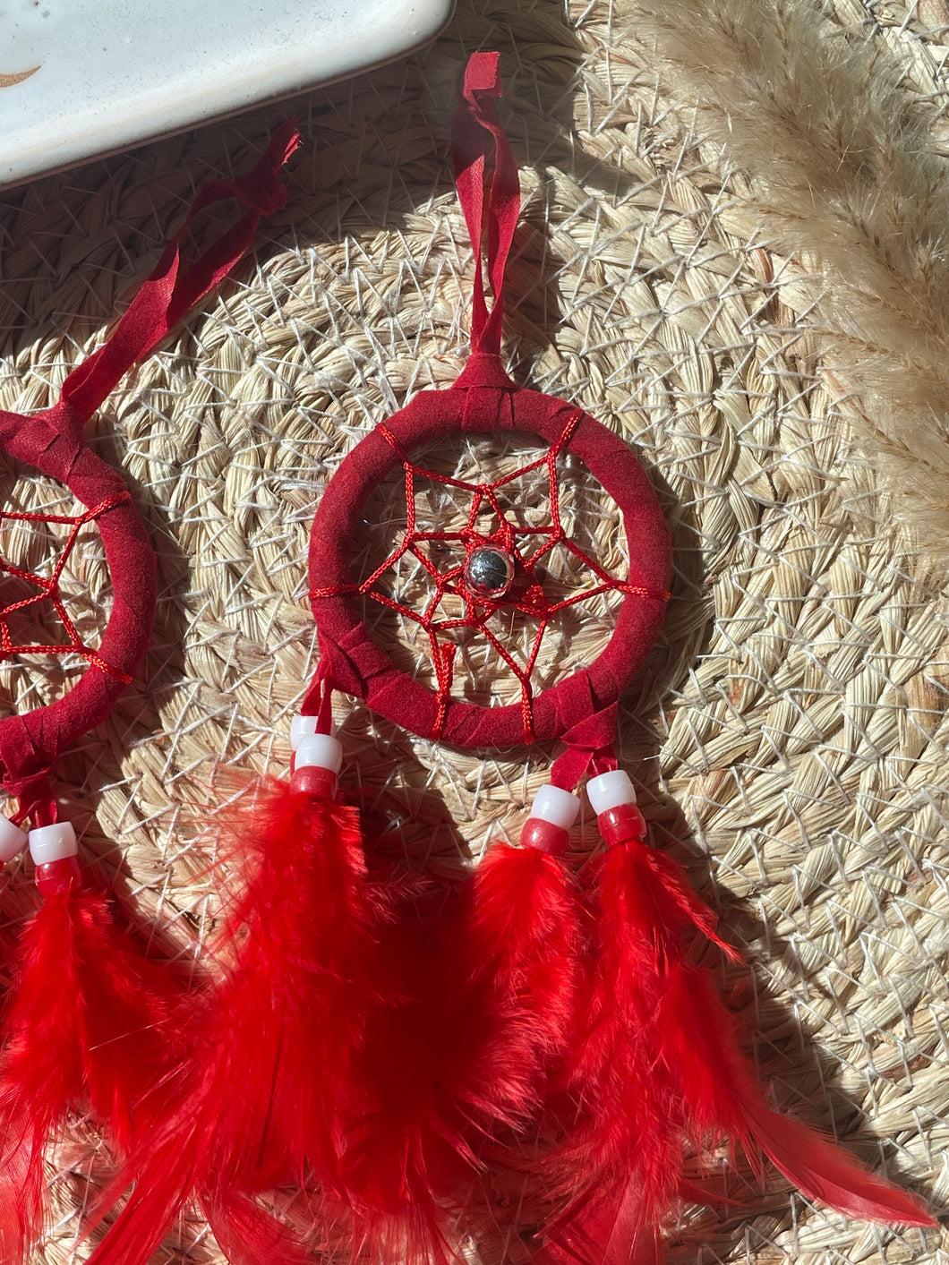 Red Mini Dream Catcher