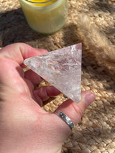 Load image into Gallery viewer, Clear Quartz Pyramid Carving
