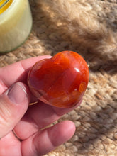 Load image into Gallery viewer, Carnelian Heart Carving
