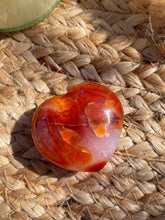 Load image into Gallery viewer, Carnelian Heart Carving
