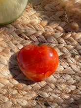 Load image into Gallery viewer, Carnelian Heart Carving

