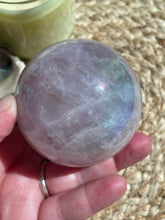Load image into Gallery viewer, Aura Rose Quartz Sphere
