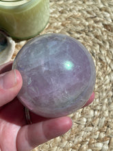 Load image into Gallery viewer, Aura Rose Quartz Sphere
