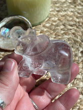 Load image into Gallery viewer, Clear Quartz Elephant Carving
