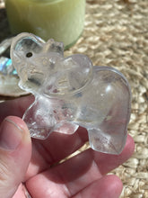 Load image into Gallery viewer, Clear Quartz Elephant Carving

