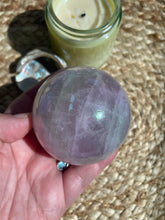 Load image into Gallery viewer, Aura Rose Quartz Sphere

