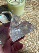 Load image into Gallery viewer, Clear Quartz Pyramid Carving
