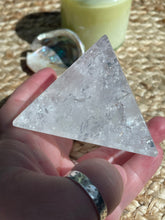 Load image into Gallery viewer, Clear Quartz Pyramid Carving
