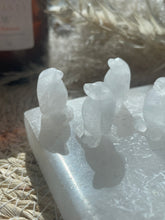 Load image into Gallery viewer, Clear Quartz Mini Penguin Carving
