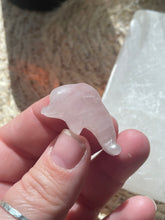 Load image into Gallery viewer, Rose Quartz Dolphin Mini Carving
