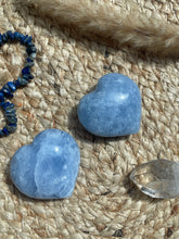 Load image into Gallery viewer, Blue Calcite Heart Carving
