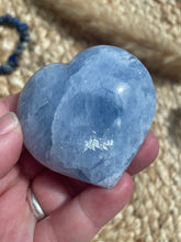 Load image into Gallery viewer, Blue Calcite Heart Carving
